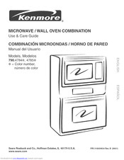 KENMORE 4785 Use & Care Manual