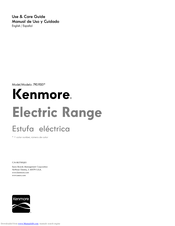 KENMORE 790.9301 Series Use & Care Manual