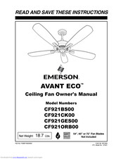 Emerson CF921ORB00 Owner's Manual