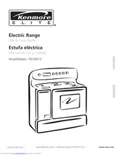 Kenmore Elite 790.99513 Use & Care Manual