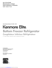 Kenmore 795.72053 Elite Use & Care Manual