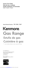 KENMORE 790.7263 Series Use & Care Manual