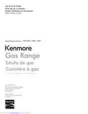 KENMORE 790.7343 Use & Care Manual