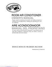 Hampton Bay HBLG1003R Owner's Manual