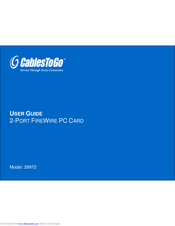 Cables to Go 29972 User Manual