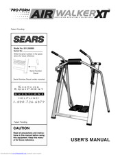 PROFORM XT 831.290880 User Manual