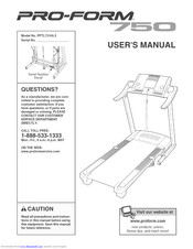 PROFORM PFTL73105.2 User Manual