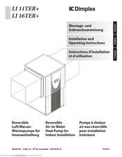 Dimplex LI 16TER+ Installation And Operation Instruction Manual