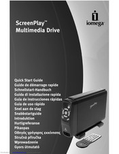 Iomega 33916 - ScreenPlay Multimedia Drive Quick Start Manual