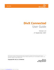 D-Link DSM 330 - DivX Connected HD Media Player User Manual