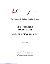 Crossfire CF-2100 SERIES Installation Manual