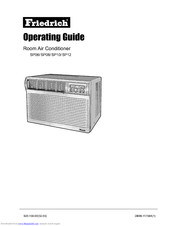 FRIEDRICH SP12 Operating Manual