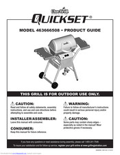 Char-Broil Quickset 463666508 Product Manual