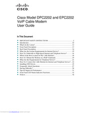 Cisco DPC2202 User Manual