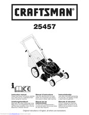 CRAFTSMAN 25457 Operator's Manual