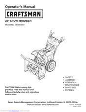 CRAFTSMAN 247.883951 Operator's Manual