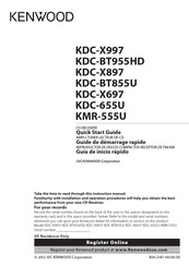 Kenwood KMR-555U Quick Start Manual