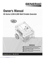 Generac Power Systems XG Series Owner's Manual