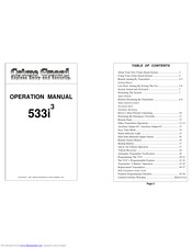 Crime Guard Crime Guard 533i3 Operation Manual