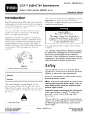 Toro Toro Snow Blower 38515 Operator's Manual