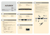 Altusen ALTUSEN KH2508 Quick Start Quide