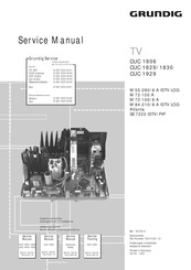 Grundig SE7220 IDTV/PIP Service Manual