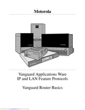 Motorola 110502USM001 - Vanguard 60 Router User Manual