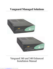 Motorola Vanguard 340 Instruction Manual