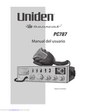 Uniden Bearcat PC787 Manual Del Usuario