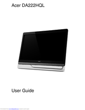 Acer DA222HQL User Manual