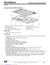 HP Compaq ProLiant DL360 Generation 2 Specification