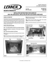 Lennox Hearth Products LBLK-100 Installation Instructions