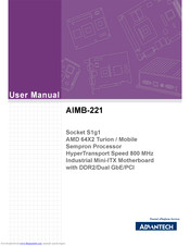 Advantech AIMB-221 User Manual