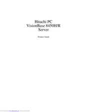 Hitachi VisionBase 8450R Product Manual