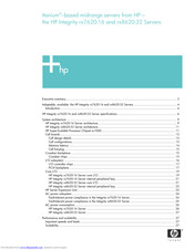 HP Integrity RX7620-16 Manual