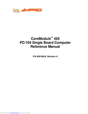 Ampro CoreModule 420 Reference Manual