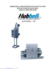 Hubbell CR Operating And Maintenance Manual