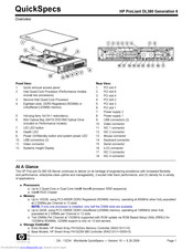 HP ProLiant DL380 Generation 6 Specification