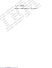 IBM Netfinity 5000 Hardware Information And Procedures