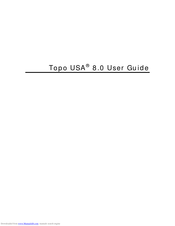 DeLorme Topo USA 8.0 User Manual