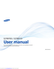 Samsung S27B970D User Manual