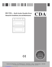CDA DV 770 Manual