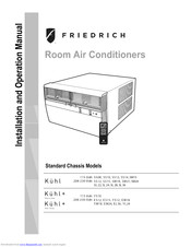 FRIEDRICH ES14 Installation Manual