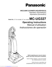 PANASONIC MC-UG327 Operating Instructions Manual