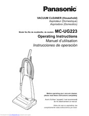 PANASONIC MC-UG223 Operating Instructions Manual