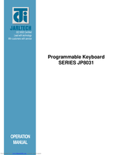 JARLTECH JP8031 series Operation Manual