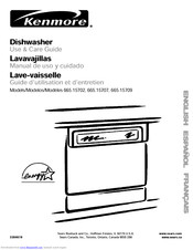 KENMORE 665.15707 Use & Care Manual
