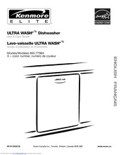 KENMORE Ultra wash HE 665.7798 Use & Care Manual