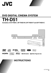JVC SP-THD51F Instructions Manual