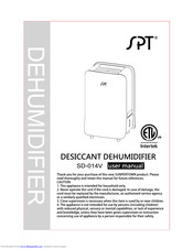 SPT SD-014V User Manual